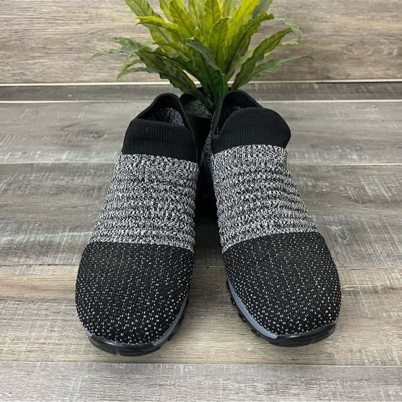 Slow Man Walking Black and Gray Sock Sneaker Size 38/8 - Picture 5 of 13